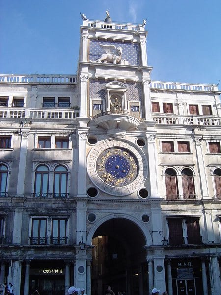 Which are the top ten tourist monuments in Venice?