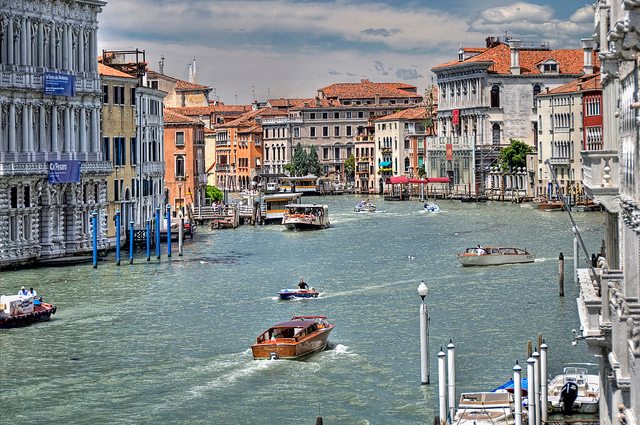 How to go from Santa Lucia station to my hotel in Venice?