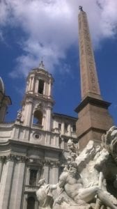 Shall we visit the famous Piazza Navona (Navona Square) in Rome?