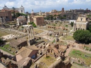 Lets visit the Roman Forum in Rome