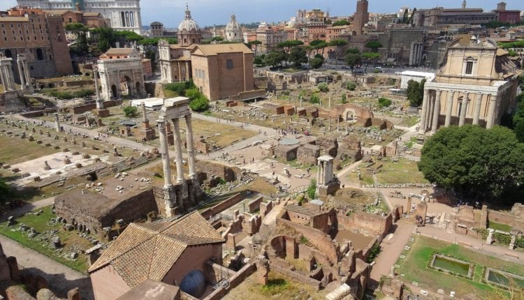 Lets visit the Roman Forum in Rome