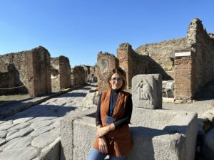 Ana Patricia in Pompeii